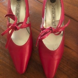 Bright Magenta Heels size 7